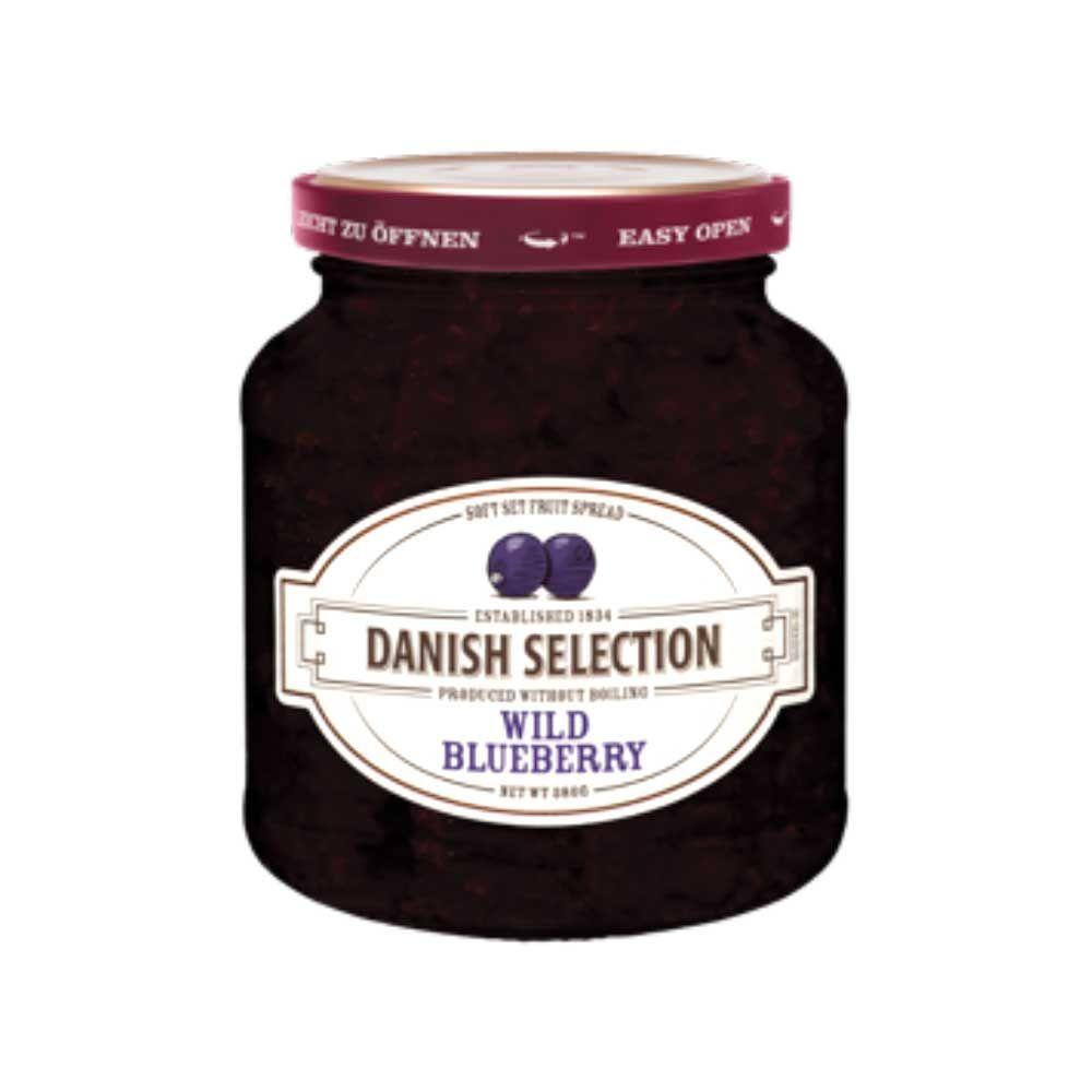 Danish Selection Wild Blueberry Jam 380g